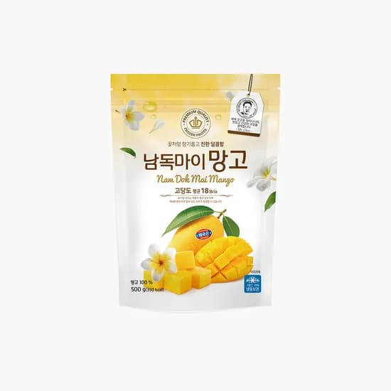 생활앤 냉동 남독마이망고 500g 3개