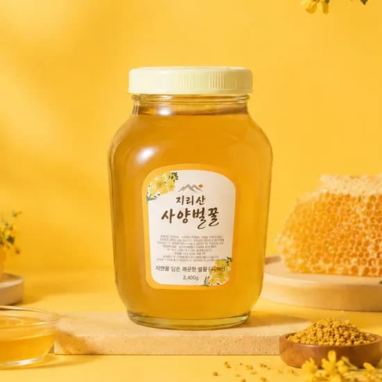 작심밀도 지리산 사양벌꿀, 2.4kg, 1개
