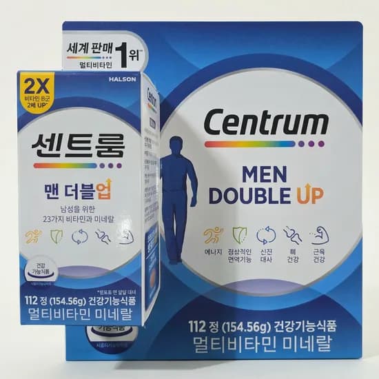 센트룸 맨 더블업 멀티비타민 미네랄 112정 1개