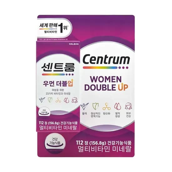 센트룸 우먼 더블업 멀티비타민 미네랄 112정 1개