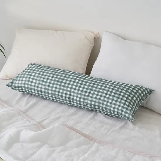 BEDDING 인견 바디필로우, 블루, 30x90cm