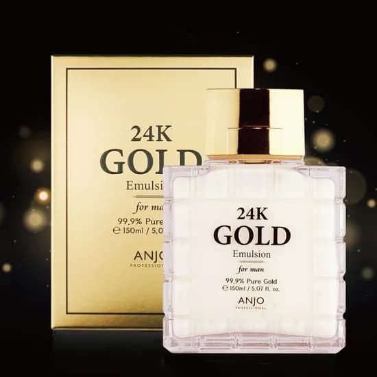 앙쥬 24K 골드 남성 로션, 150ml, 1개