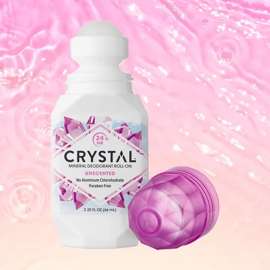 크리스탈 데오드란트 롤온, 무향, 66ml, 1개