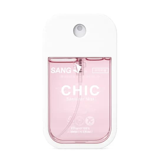 상아제약 레인보우 세니타이저 미스트 에탄올 손소독제, 핑크, 40ml, 1개