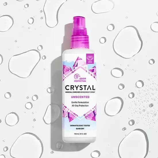 크리스탈 무향 데오드란트 스프레이, 118ml, 1개
