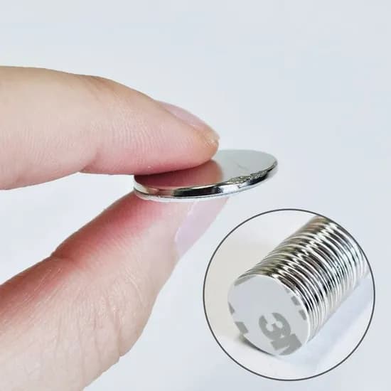네오디움 원형자석 접착형, 20mm, 2mm, 1개
