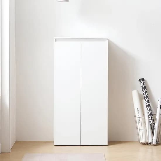 리브 신발장, 화이트, 도어형, 600x1200mm, 1개