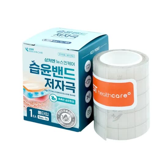 뉴스킨케어 저자극 습윤밴드 롤타입 5cm x 1m 1입 1개