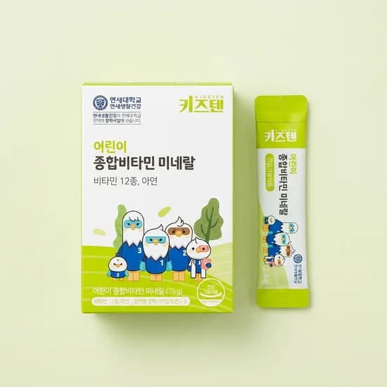 키즈텐 어린이 종합비타민 미네랄 30입 1개