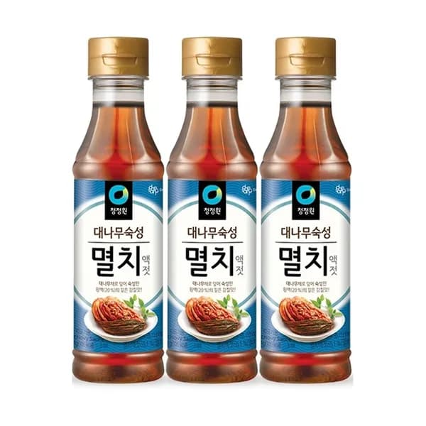청정원 멸치액젓 500g 3개 8,450원