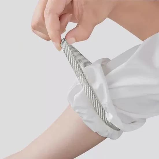 핏픽 소매고정밴드 슬리브가터 실버 2개입