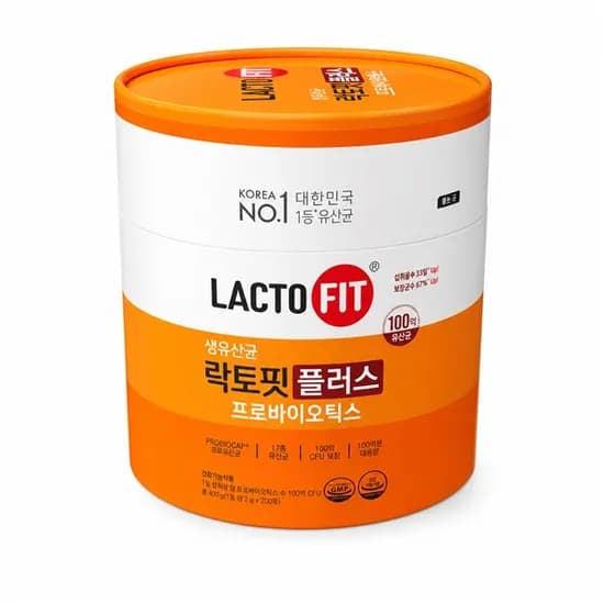 종근당 락토핏 플러스 듀얼바이오틱스 2g 200포 1개