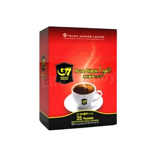 G7 커피 퓨어블랙 라이트 0.9g 25개입 1개