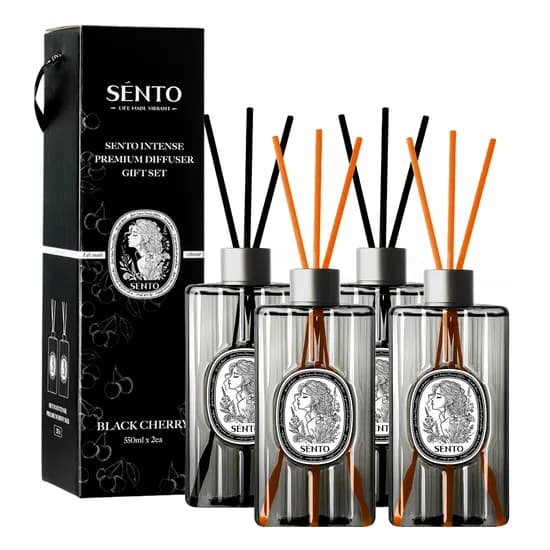 센토 인텐스 프리미엄 디퓨저, 블랙체리, 550ml, 4개