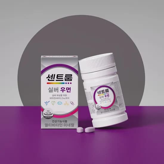 센트룸 실버 우먼 멀티비타민 미네랄 50정 1개