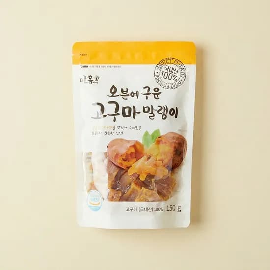 매홍 오븐에 구운 고구마 말랭이 150g 4개