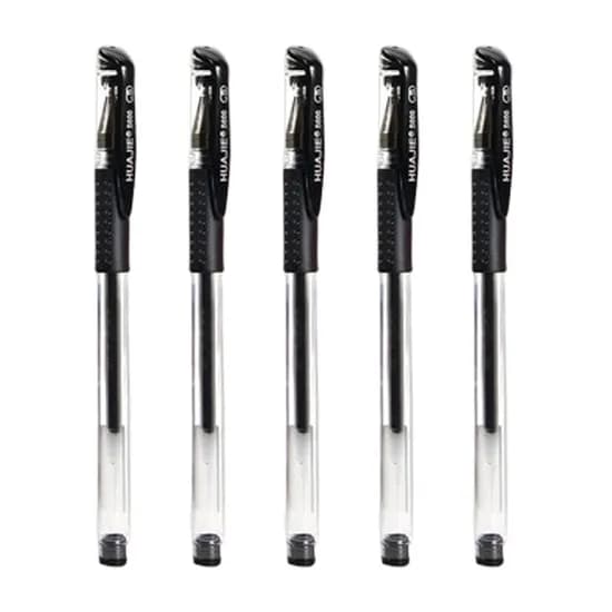 중성 볼펜 0.5mm DD-11136, 블랙, 5개