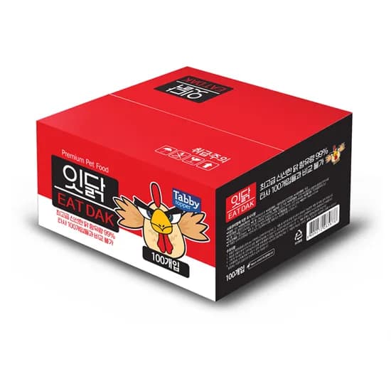 테비 잇닭 고양이 간식 닭고기, 20g, 100개입, 1개