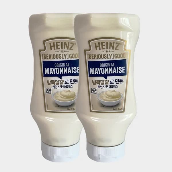 하인즈 오리지널 굿 마요네즈 500ml 2개