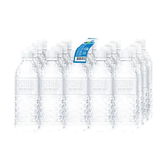 스파클 생수 무라벨, 500ml, 20개