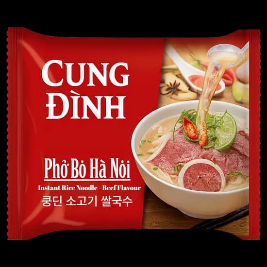 쿵딘 베트남 소고기쌀국수 70g 5개 9,900원