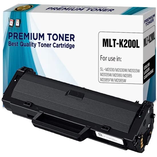 재생 토너, MLT-K200L, SL-M2030 SL-M2030W SL-M2033W SL-M2035 SL-M2035W SL-M2080 SL-M2085 SL-M2085FW SL-M2083FW SL-M2085W, 검정, 대용량, 1개
