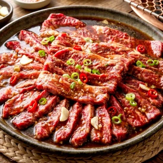 황제 양념 소갈비살 구이 1kg 5인분
