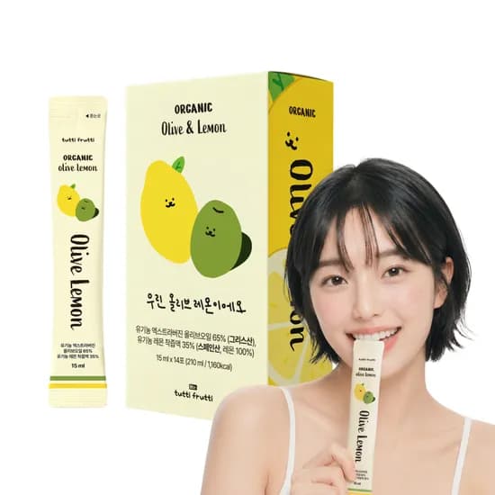 뚜띠프루티 우린 올리브 레몬이에오, 15ml, 14포, 1박스