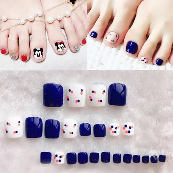 네일아트 붙이는 패디큐어 패디팁, 26, 1개