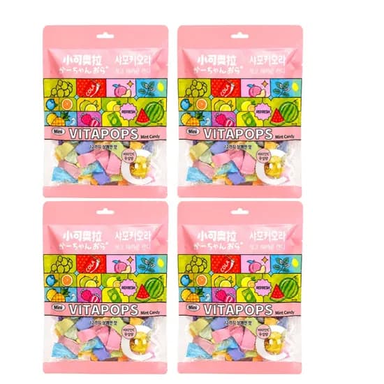 샤오커오라 비타팝스, 100g, 4개