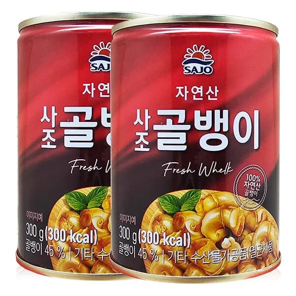 사조 자연산 골뱅이 300g 2개