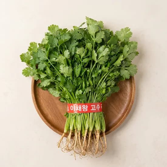 야채왕 고수 국내산 300g 1단 1개