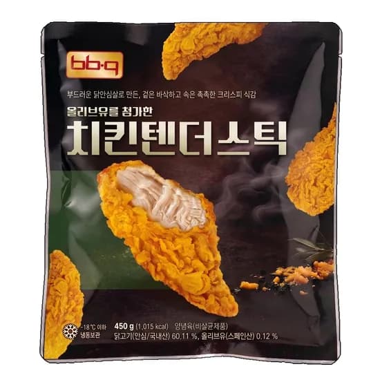 BBQ 치킨텐더스틱 450g, 3개