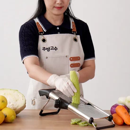주방고수 만도린 슬라이서 채칼 1개