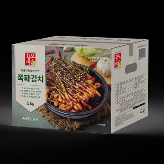 황보마을 쪽파김치 5kg 1개