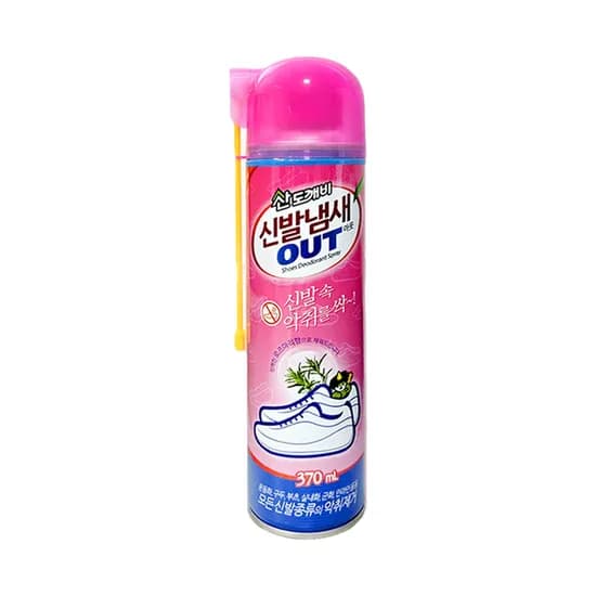 산도깨비 신발냄새 아웃 발냄새 제거제 스프레이 370ml 1개