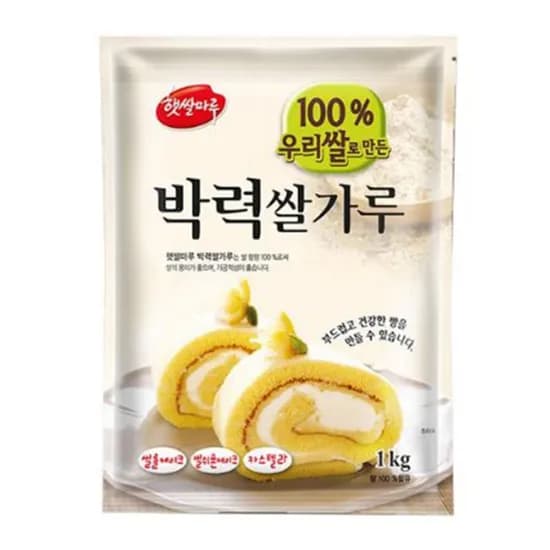 햇쌀마루 박력 쌀가루 1kg 1개