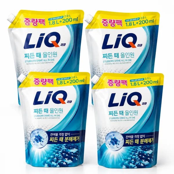 리큐 찌든때 올인원 일반드럼겸용 2L 4개 16,400원