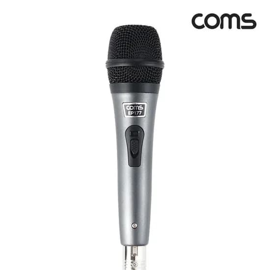 Coms 고감도 다이나믹 유선 마이크 EP177 6.3mm 4m 1개 12,804원