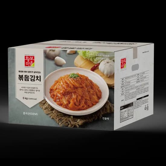황보마을 볶음김치 5kg 1개