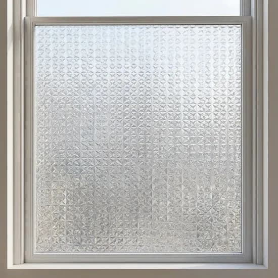 물로 싹 붙이는 무점착 창문 시트지 크리스탈 90cm x 2m