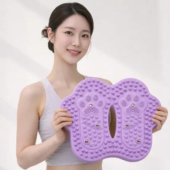 아루빈 지압 스텝퍼 FREE 보라 1개