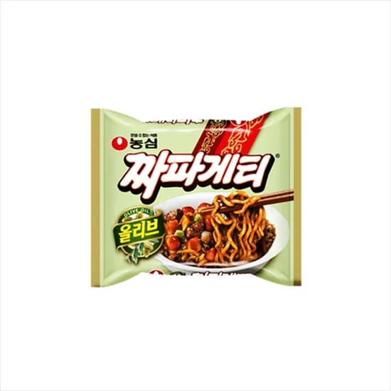 농심 올리브짜파게티, 140g, 15개