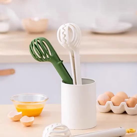 만능 주방 손 멀티 스쿱 휘핑 집게, 그린, 2개