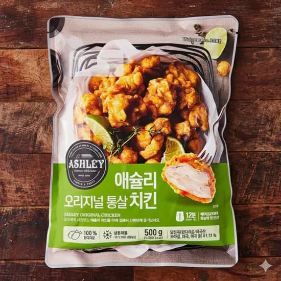 애슐리 오리지널 통살치킨, 500g, 3개