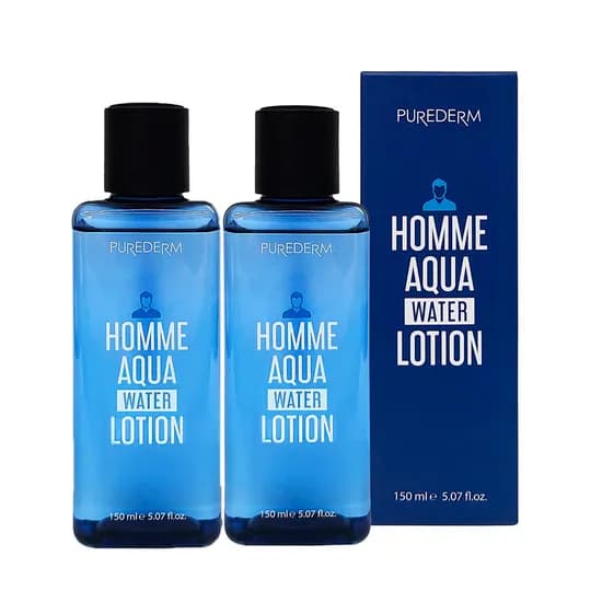 PUREDERM 남성 올인원 아쿠아 스킨, 150ml, 1+1 구성, 총 2개