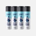 도루코 페이스 쿨 크러쉬 폼, 250ml, 4개