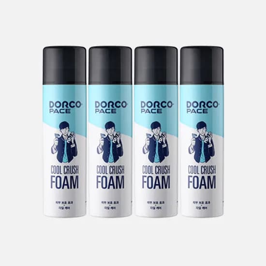 도루코 페이스 쿨 크러쉬 폼 250ml 4개