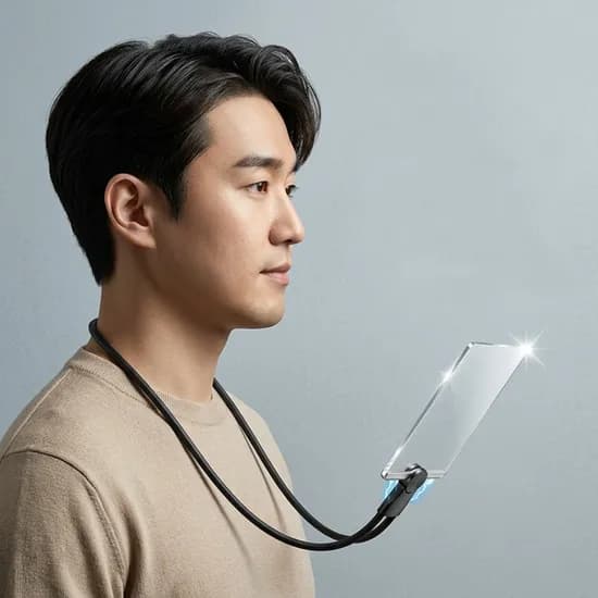 목에착 돋보기, 대형, 18cm, 1개