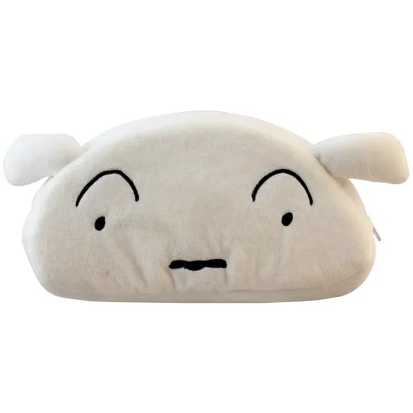 짱구 봉제 얼굴 파우치 흰둥이 1개